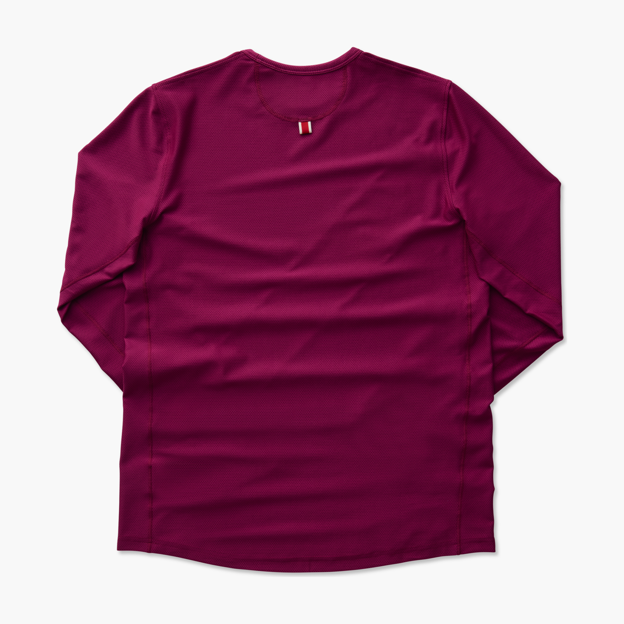 Women's Van Cortlandt Long Sleeve — Flatlay 2 [WT6022-RASPBERRY/IVORY]