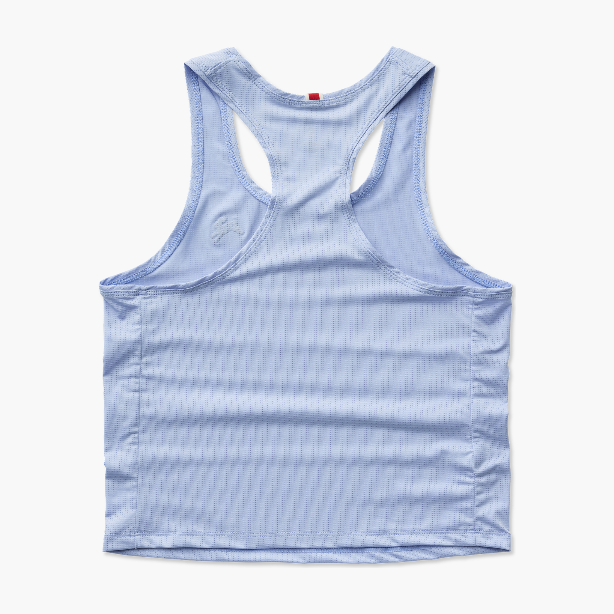 Women's Twilight Crop Tank — Flatlay 2 [WT681-STEEL BLUE]