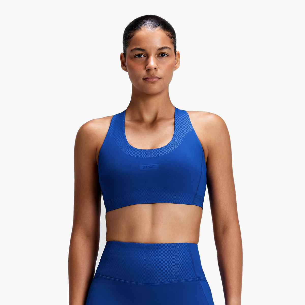 Women's Stamina-V Threshold Run Bra — on-body source 4 [WTSBP001FL26BHB.XS]