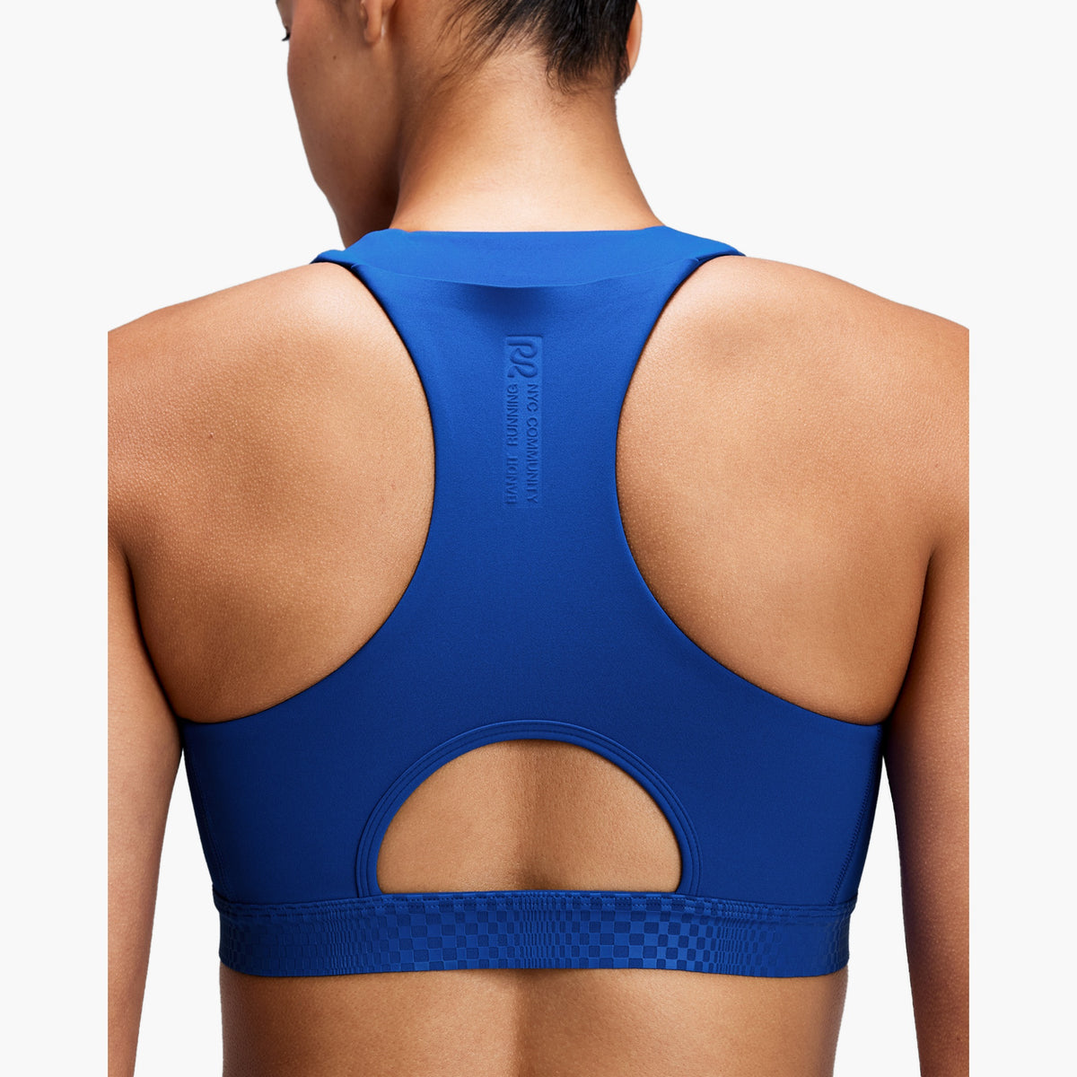 Women's Stamina-V Threshold Run Bra — on-body source 7 [WTSBP001FL26BHB.XS]